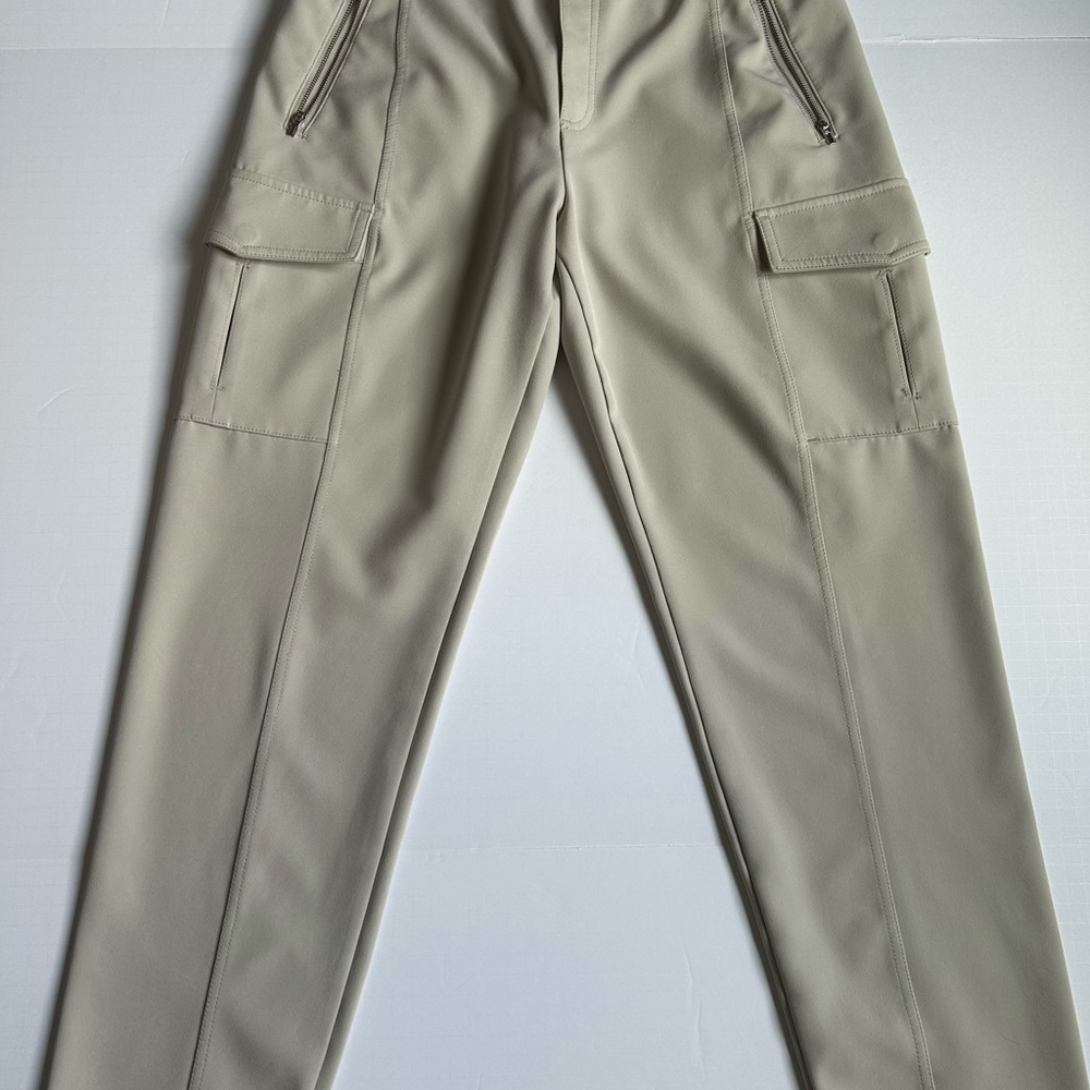 Athleta Tan joggers with Structured Silhouette